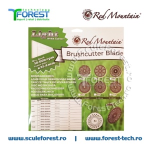 Disc (cutit) motocoasa HARD VIDIA, arbusti 255mm 40dinti | SculeForest - Img 4
