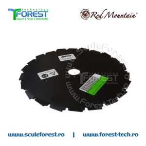 Disc (cutit) motocoasa Maxi Red Mountain, arbusti 225mm 22dinti | SculeForest - Img 3