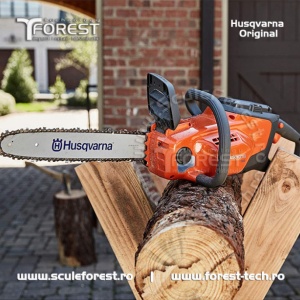 Drujba cu acumulator Husqvarna 120i LI-Ion sina (lama) 30cm + baterie + incarcator | SculeForest.ro - Img 8