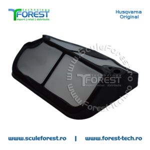 Filtru aer cu sita din plastic original pentru drujba Husqvarna 136, 137, 142 - Img 7
