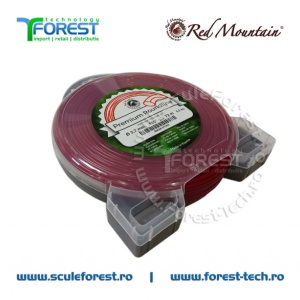Fir motocoasa (damil) 2.7mm x 72m RedRound | SculeForest - Img 2
