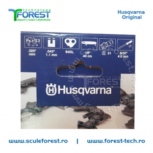 Lant drujba Husqvarna X-CUT 16"(40cm), 32 dinti, pas .325", canal 1.1mm SP21G - Img 5