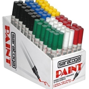 MARKER PAINT cu varf SUBTIRE culoarea PORTOCALIU - Img 4
