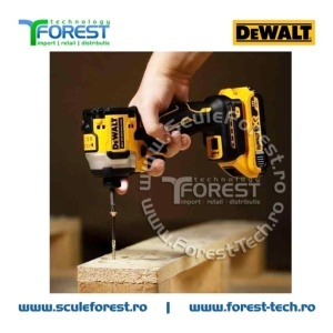 Masina de insurubat cu impact DeWalt DCF850P2T cu 2 acumulatoare Li-Ion, 18 V, 5 Ah, 205 Nm, M16, valiza - Img 5