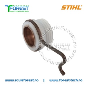 Melc ulei (pinion) original pentru pompa ulei drujba Stihl MS651, MS661, MS661C - Img 5