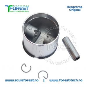 Piston original motocoasa Husqvarna 128R, suflanta Husqvarna 125BVX - Img 2