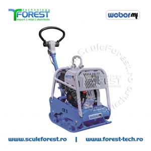 Placa compactoare reversibila WEBER CR 3 Hd - motor benzina Honda - Img 2