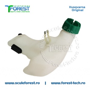 Rezervor carburant original pentru motocoasa Husqvarna 125C, 125R, 128C, 128R, Jonserd BC2128 - Img 4