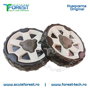Roata fata originala KIT pentru masina tuns gazon Husqvarna LC151, LC151S, LC356V, LC356VP, LC153S