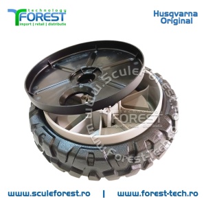 Roata fata originala KIT pentru masina tuns gazon Husqvarna LC353AWD - Img 8