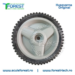 Roata fata originala pentru masina tuns gazon Husqvarna LC153, LC53 - Img 1