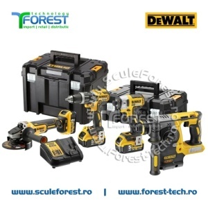 Set 4 scule electrice cu acumulatori Dewalt DCK422P3 - Img 2