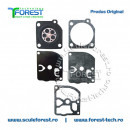 Set membrane carburator original motocoasa Husqvarna 343R, 345RX