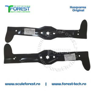 Set original cutite pentru tractor Husqvarna TC142T, TC342T - 540mm (1070mm) - Img 2