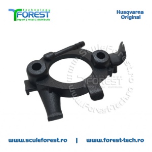 Suport carburator drujba Husqvarna 340e, 345e, 350e - Img 5