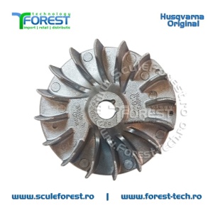 Volanta originala pentru motocoasa Husqvarna 125C, 125R, 128C, 128R, 128LDX, Jonsered 2128, McCulloch B28B, B28PS - Img 2