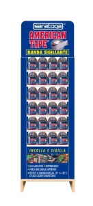 Banda adeziva puternica AMERICAN TAPE in blister 25m x 50mm - Img 2