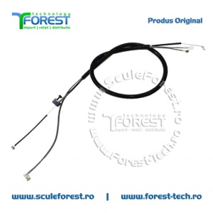 Cablu acceleratie complet original pentru motocoasa Husqvarna 323R, 325RX, 327RX - Img 3