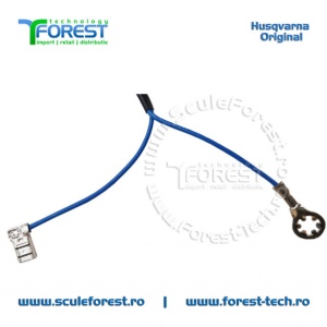 Cablu electric asamblat original pentru motocoasa Husqvarna 125R, 128C, 128R, Jonsered BC2182 - Img 4