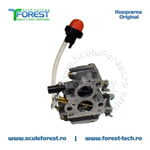 Carburator original pentru drujba Husqvarna 120 MarkII, 235, 235e, 236, 240, 240e, Jonsered CS2234, CS2238, McCulloch CS340, CS380 - Img 4