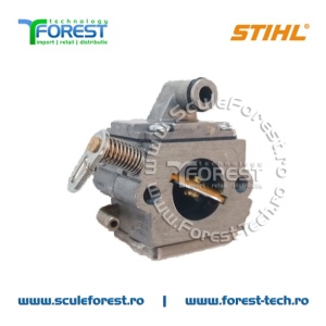 Carburator original pentru drujba Stihl MS170 2MIX, MS180 2MIX - Img 3