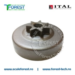 Carcasa ambreiaj compatibila pentru drujba Stihl MS290, MS310, MS360, MS390 cu pinion fix si rulment pas .3/8" - Img 4