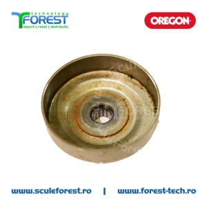 Carcasa ambreiaj Oregon pentru drujba Husqvarna 120MarkII, 236, 240, 240e, Jonsered CS2234, Cs2238, Partner 351, 352, 371, 372 cu pinion fix si rulment pas .3/8" - Img 2