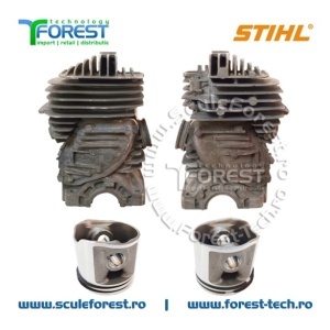 Cilindru original drujba Stihl MS271 44.7mm - iesire rotunda - Img 4