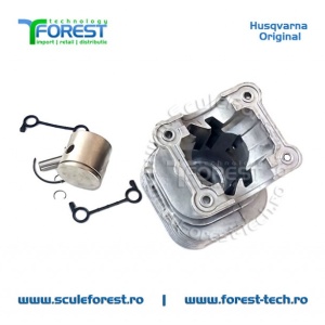 Cilindru original motocoasa Husqvarna 128R, Jonsered BC2128 - Img 4