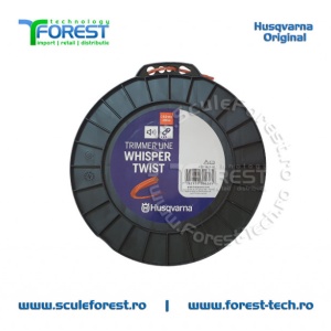 Fir motocoasa (damil) 3mm rola 210m Husqvarna Whisper Twist - Img 2