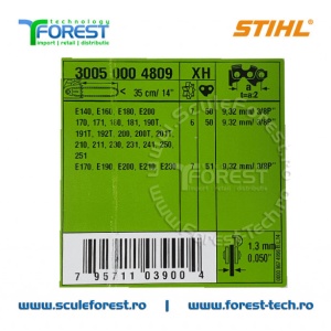 Lama drujba Stihl 35cm pas 3/8 canal 1.3mm Rollomatic E (50 eclise) - Img 6