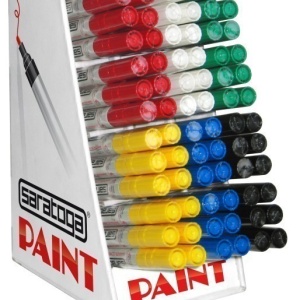 MARKER PAINT cu varf SUBTIRE culoarea PORTOCALIU - Img 5