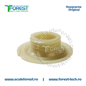 Melc ulei (pinion) original pentru pompa ulei drujba Husqvarna 545, 550XP, 555, 560XP, Jonsered CS2253, CS2258, CS2260 - Img 2