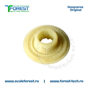 Melc ulei (pinion) original pentru pompa ulei drujba Husqvarna 562XP - Img 3