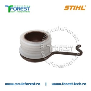 Melc ulei (pinion) original pentru pompa ulei drujba Stihl MS651, MS661, MS661C - Img 6