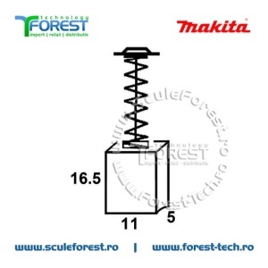 Perii colectoare (carbune) originale Makita CB303 - Img 3