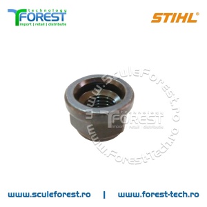 Piulita blocare originala pentru motocoasa Stihl cu diametrul M12 - Img 3