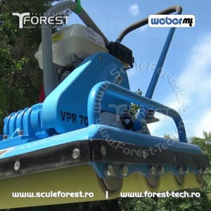 Placa compactoare cu role WEBER VPR 700 ptr. dale, pavaje - Img 5