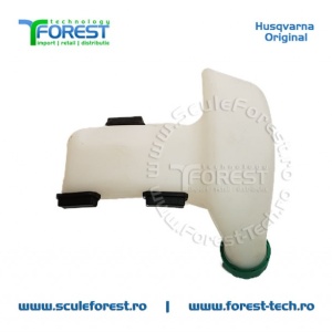 Rezervor carburant original pentru motocoasa Husqvarna 125C, 125R, 128C, 128R, Jonserd BC2128 - Img 5