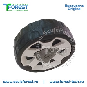 Roata fata originala KIT pentru masina tuns gazon Husqvarna LC140P, LC140SP - Img 6