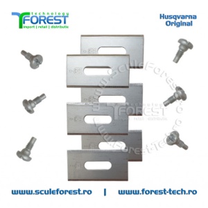 Set 6 cutite ENDURANCE pentru automower (robot de tuns gazonul) Husqvarna - Img 5
