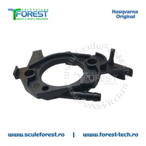 Suport carburator drujba Husqvarna 340e, 345e, 350e - Img 6