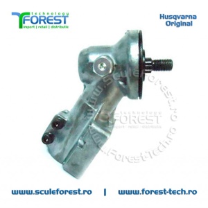 Angrenaj unghiular (reductor) original motocoasa Husqvarna 232R, 235R - Img 3