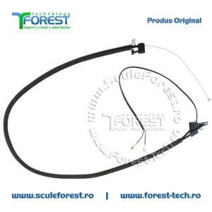 Cablu acceleratie complet original pentru motocoasa Husqvarna 232R, 235R