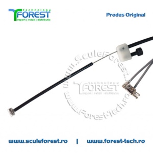 Cablu acceleratie complet original pentru motocoasa Husqvarna 355RX, 555RXT - Img 4