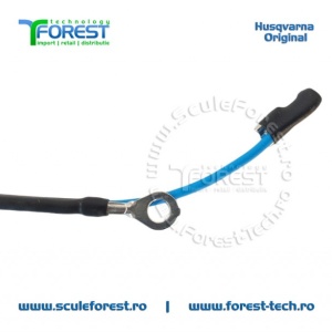 Cablu electric asamblat original pentru drujba Husqvarna 445, 450, Jonsered CS2245, CS2250 - Img 2
