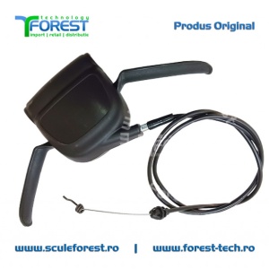 Cablu tractiune (propulsie) original COMPLET ptr. masina de tuns gazonul Husqvarna LC356V, LC356AWD - Img 3