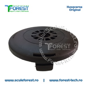 Capac inferior original echipat cu hub cap motocoasa T55X Husqvarna - Img 5