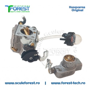 Carburator original model Ruixing pentru drujba Husqvarna 130, 135 MarkII