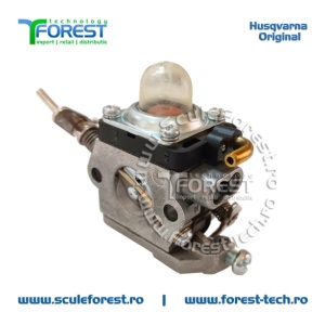 Carburator original pentru trimmer gard viu Husqvarna 122HD45, 122HD60, 322HD60, 522HD60X, 522HDR60X, 522HDR75X